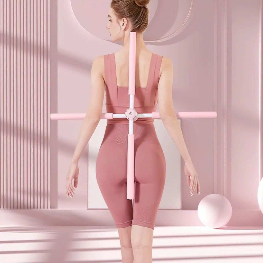 MÓC TREO Thanh Tập Chống Gù Lưng, Gậy Tập Yoga Chống Gù Lưng Bằng Thép Không Gỉ - Hàng Loại 1 - Chính Hãng