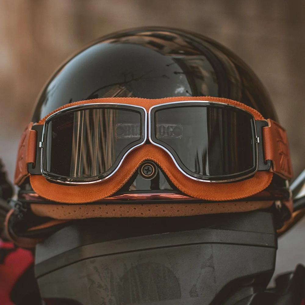 KÍNH DÂY GẮN MŨ BẢO HIỂM BULLDOG GOGGLE B9 - GARA20