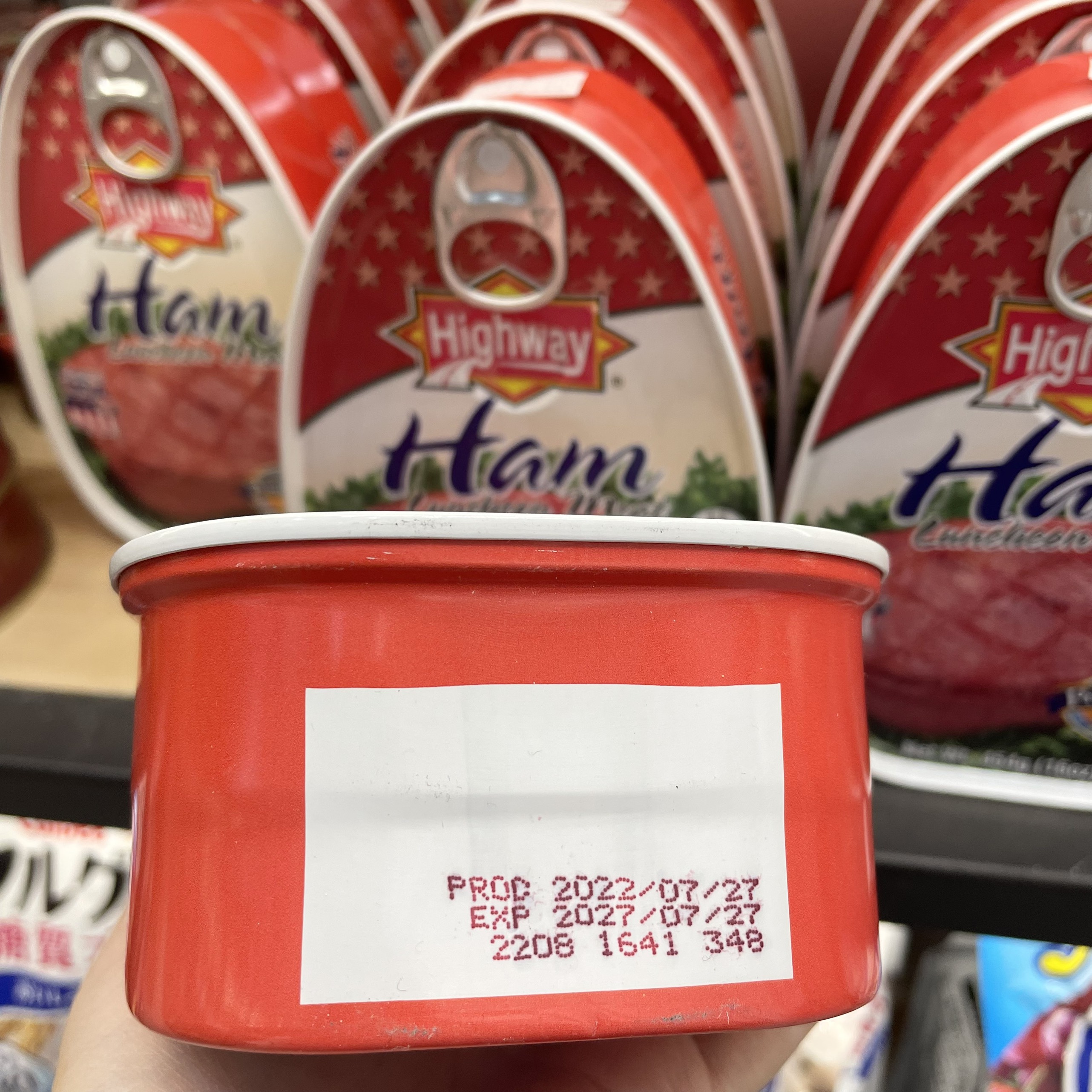 Thịt Hộp Ham 454g Hàng Nhập Mỹ Highway Ham Luncheon Meat