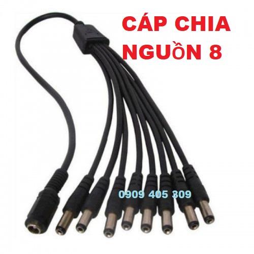 Bộ Chia Nguồn Điện 8 Cổng Dc 12v Cho Camera An Ninh CCTV