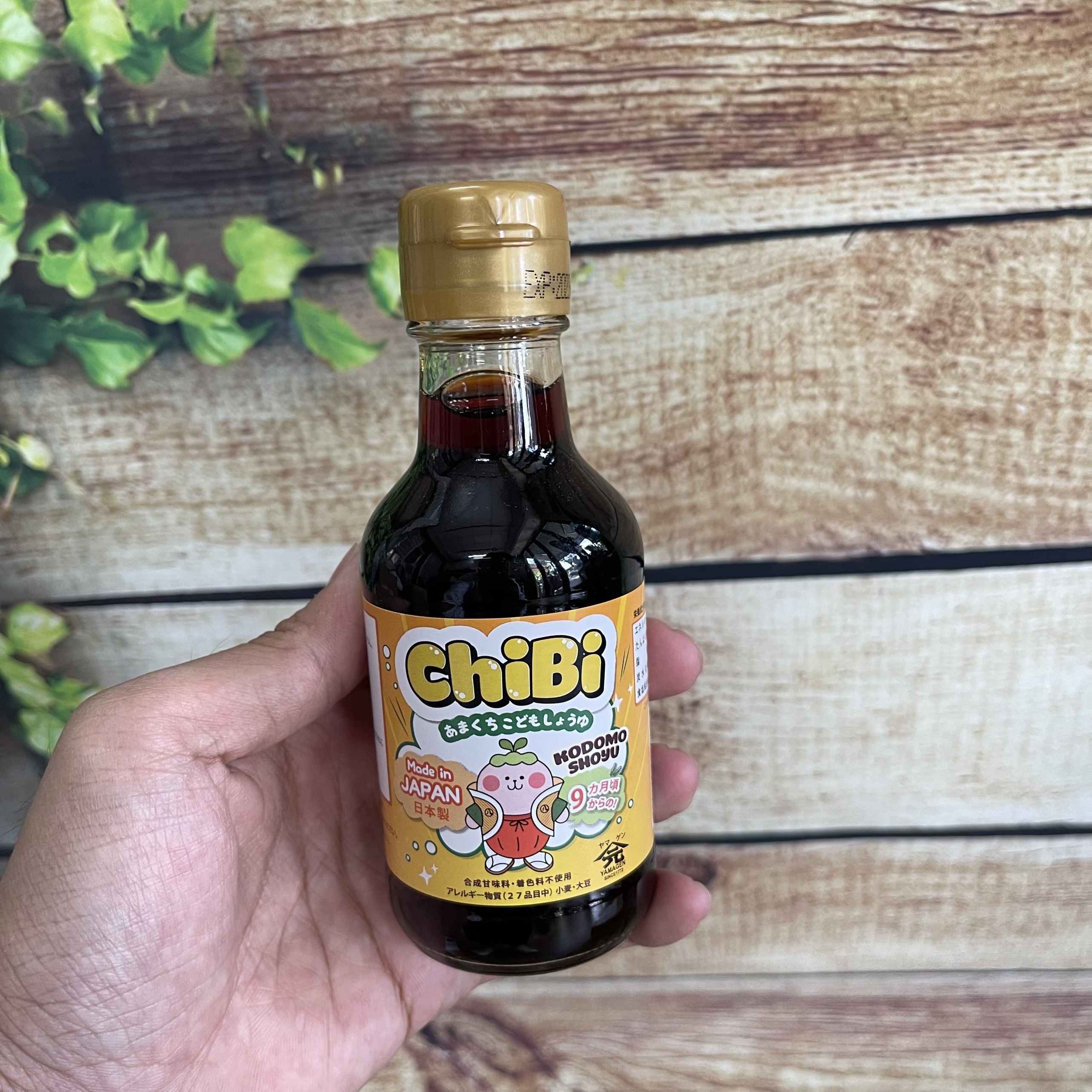 Nước tương Chibi Nhật Bản cho bé chai 150ML