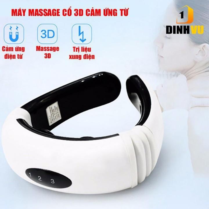 TRỊ LIỆU ĐAU CỔ VAI GÁY CAO CẤP MÁY MASAGE CỔ 3d