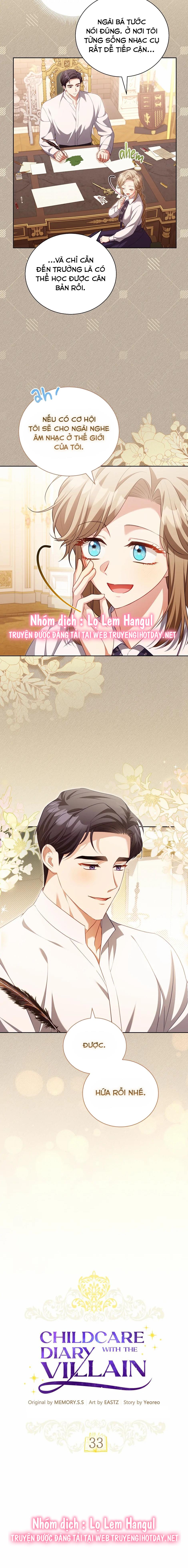 nhật ký chăm sóc đứa trẻ của nhân vật phản diện chapter 33 4