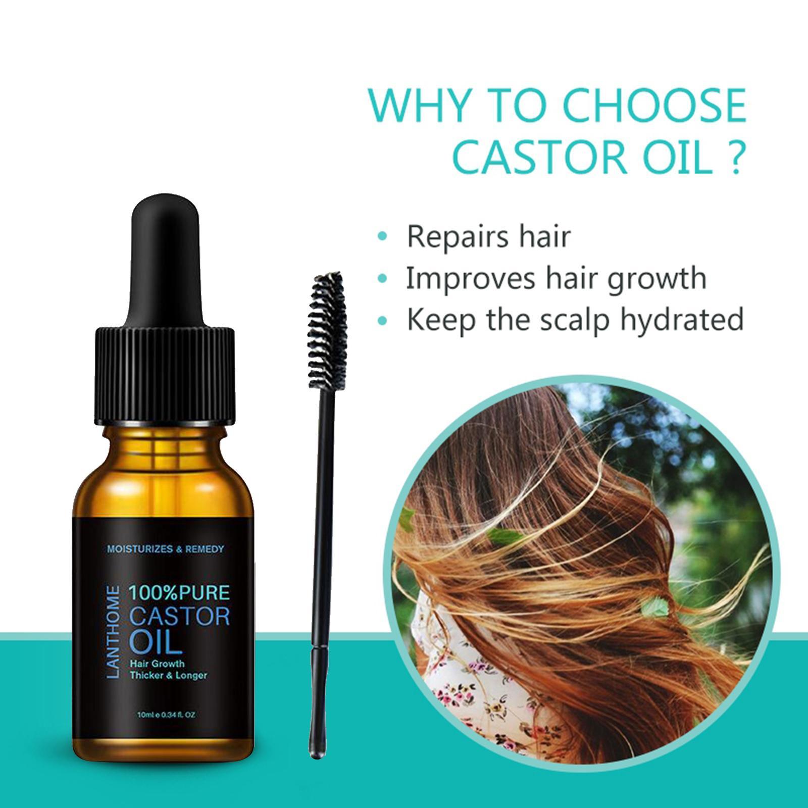 Hair Growth Pure Castor Oil Hair Growth Thicker