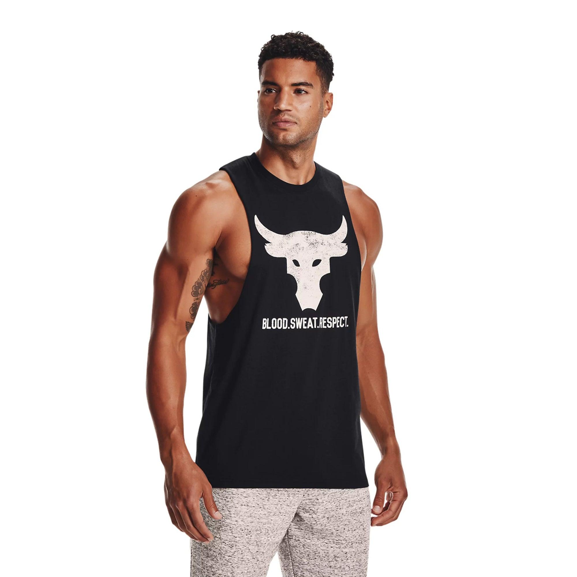 Áo ba lỗ thể thao nam Under Armour Graphic Project Rock Brahma Bull - 1361721-002