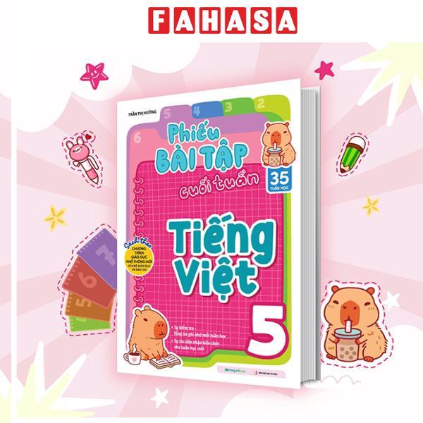 Sách - Phiếu Bài Tập Cuối Tuần Tiếng Việt 5