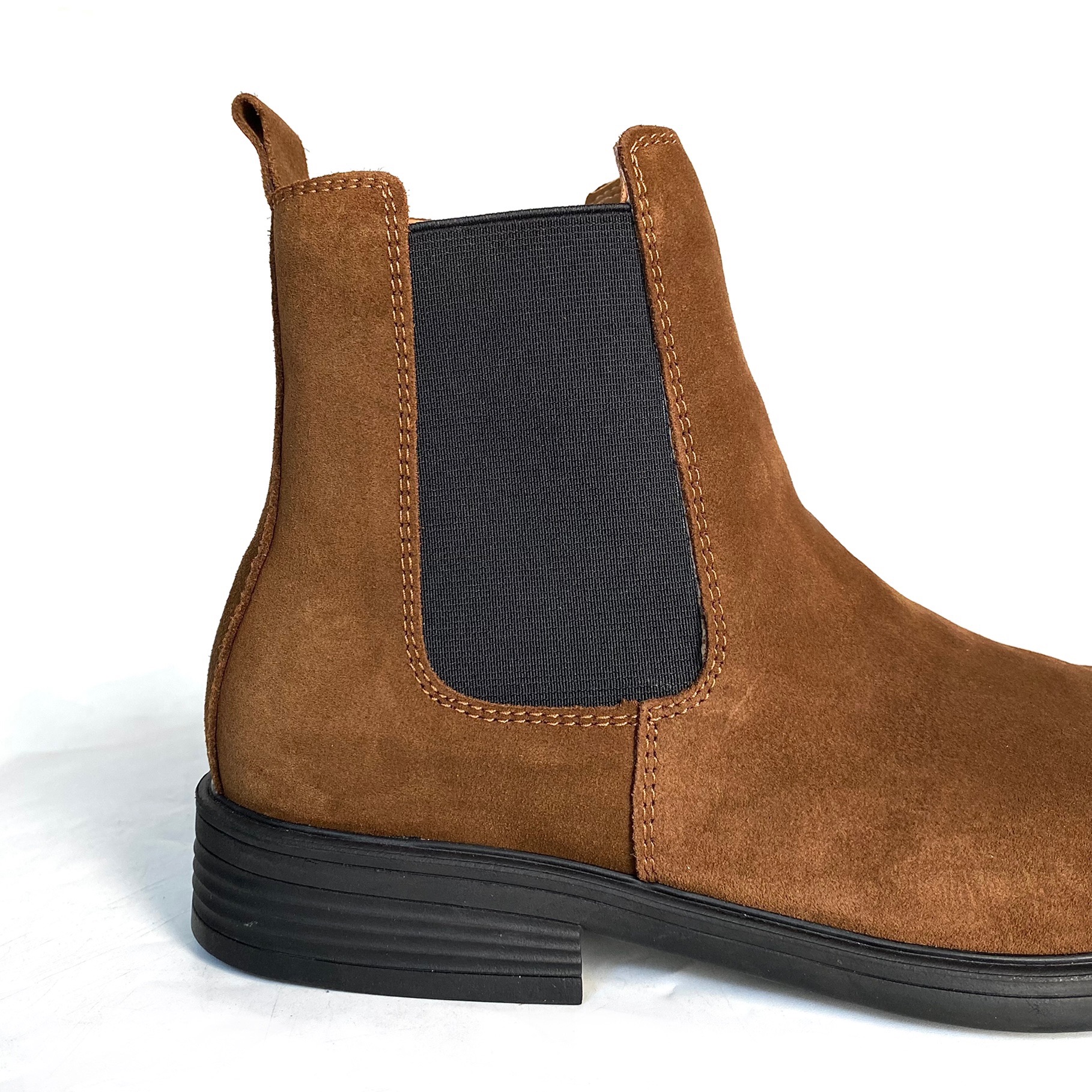 Chelsea Boot cao cổ nam da bò thật TEFOSS HN601 size 38-44 màu tobacco