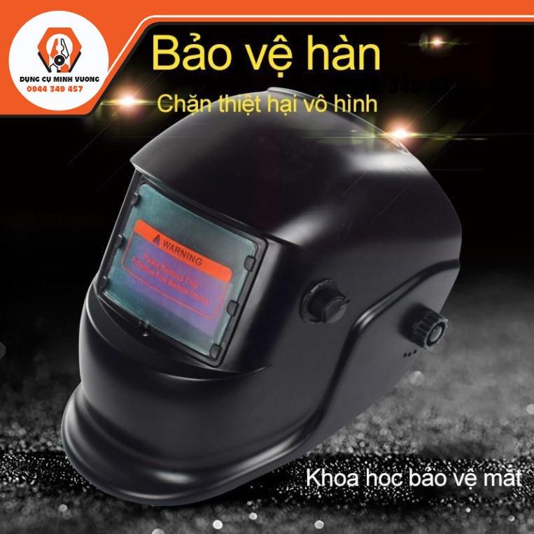 Mặt nạ hàn điện tử bằng nhựa độ cảm biến cao - Kính hàn điện tử tự động tối khi hàn-TK107