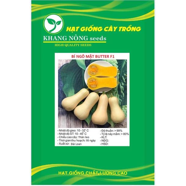 Hạt giống bí ngô mật butter F1 Đài Loan KNS337 - Gói 10 hạt
