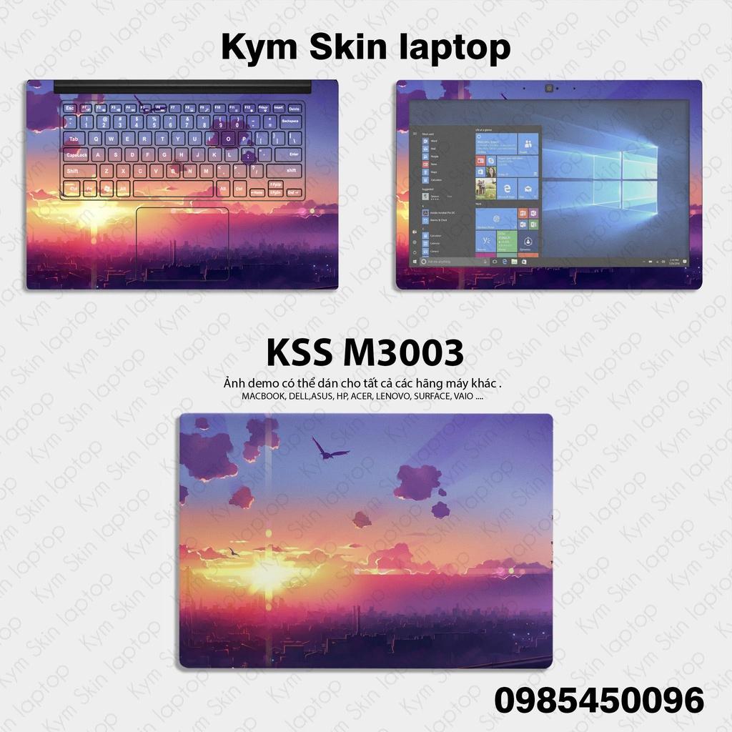 Skin Dán Laptop Mẫu Trời Tím (Mẫu Mới) - Miếng Dán Laptop Dành Cho Các Loại Máy