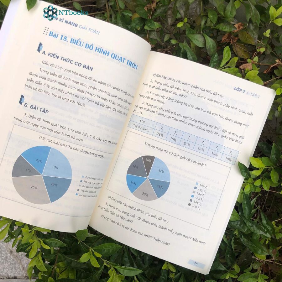 Combo 2 Cuốn Sách Rèn Kĩ Năng Giải Toán Lớp 7 Tập 1 + Tập 2