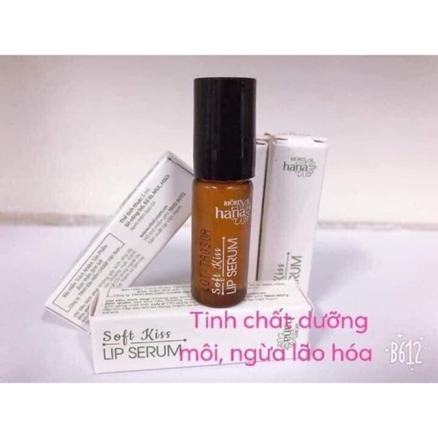 Serum Dưỡng Môi RIORI Lip Serum 5ml - Chiết Xuất Tinh Dầu Thiên Nhiên Dưỡng Ẩm Giúp Môi Mềm Mượt Căng Mịn