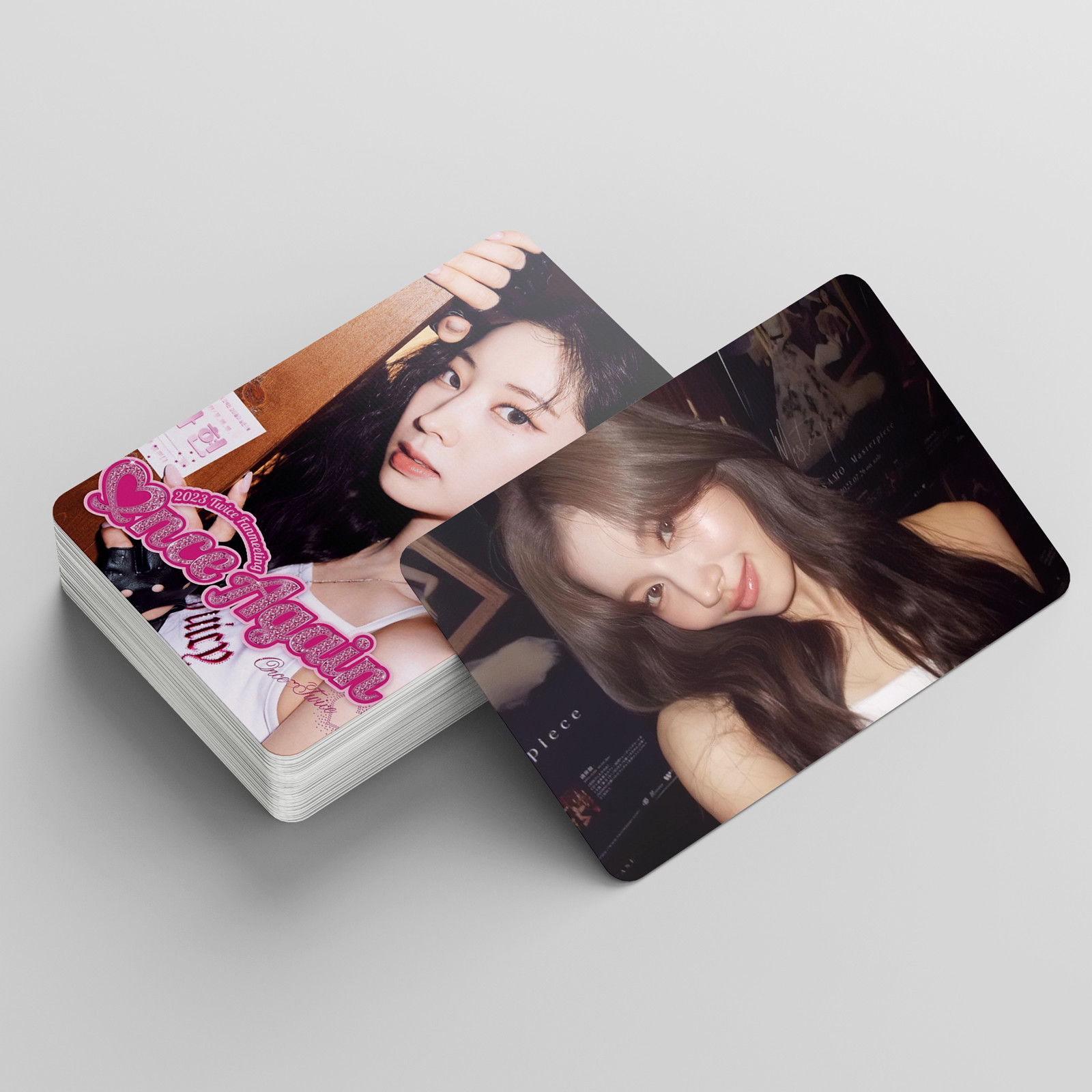 Set 55 lomo card Twice-Once Again-2023 Twicw Fan Meeting