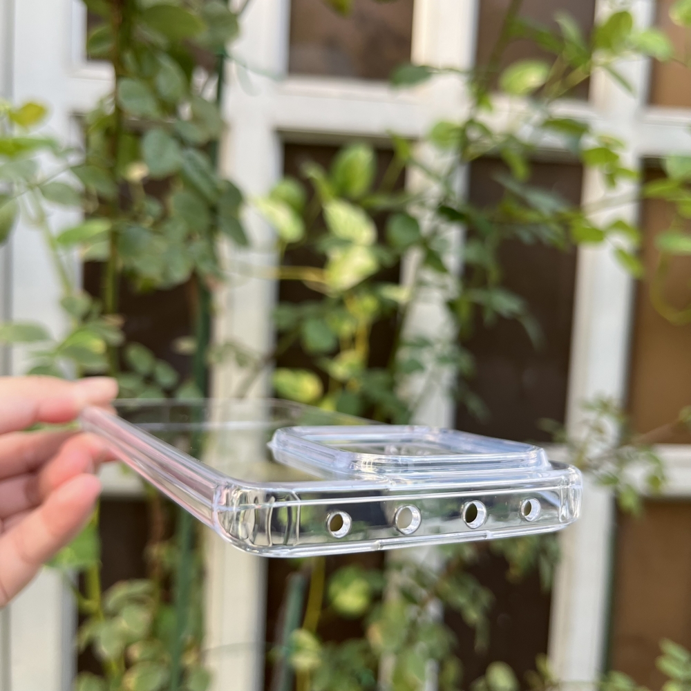 Ốp lưng dành cho Xiaomi 13 - Xiaomi 13 Pro viền dẻo lưng giả kính