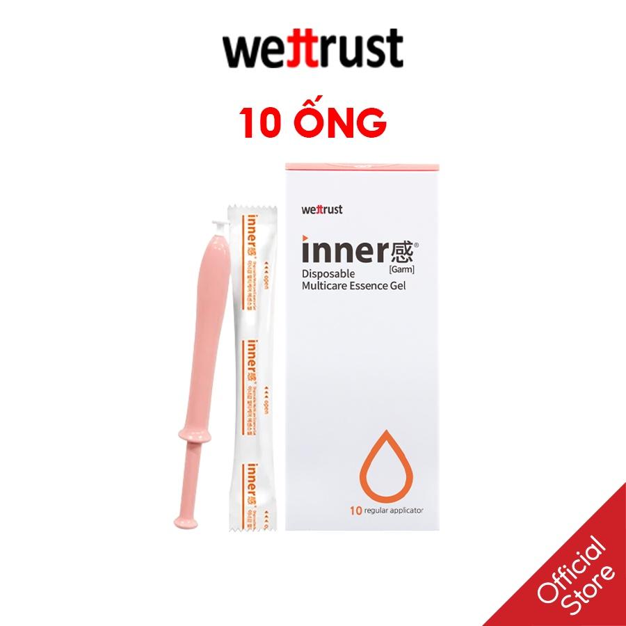 Inner Gel Dưỡng Vùng Kín WETTRUST INNERGARM Disposable Multicare Essence Gel 1,7g x 10 Ống