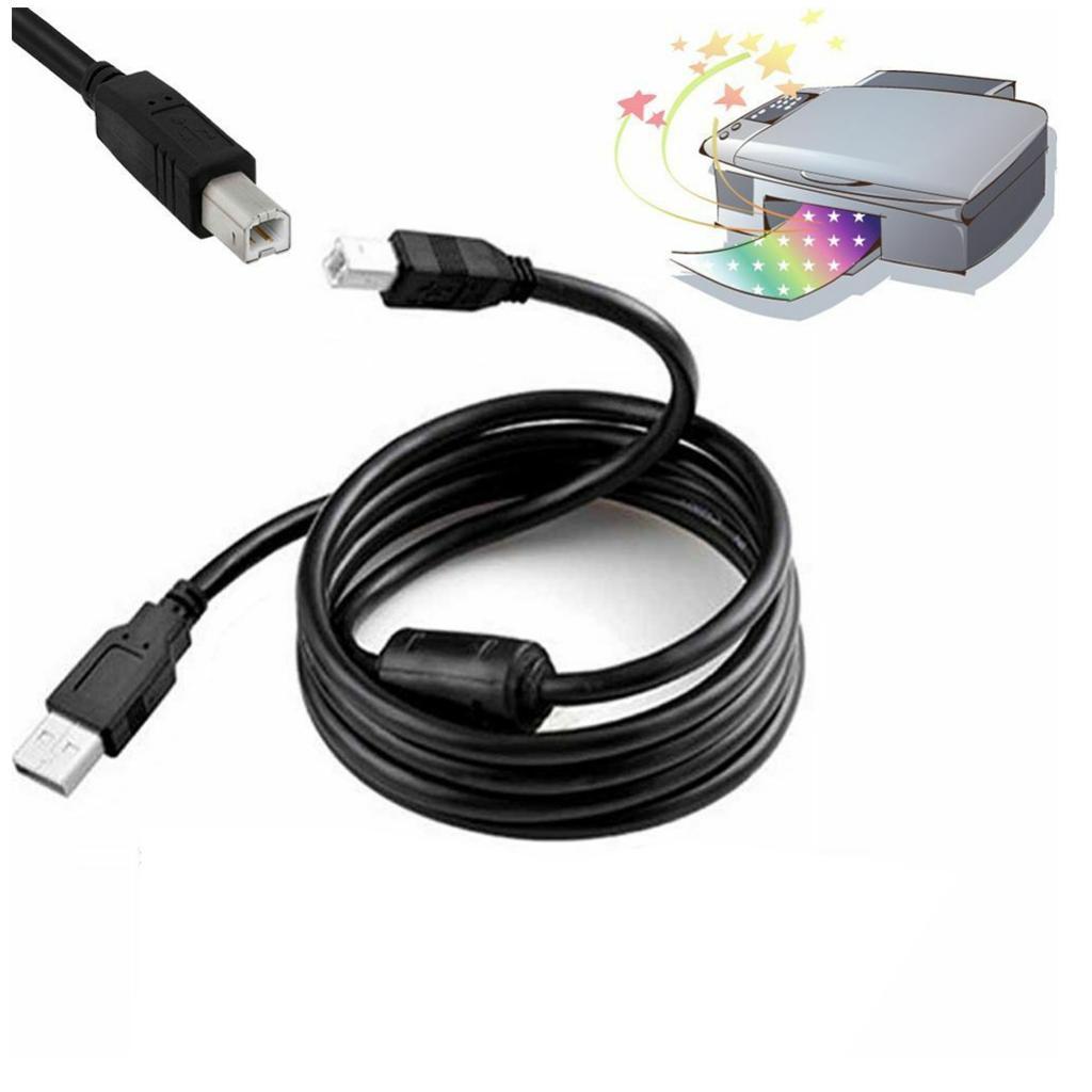 USB2.0 Cable Printer Lead Type A to B Male High Speed Cable  Cord