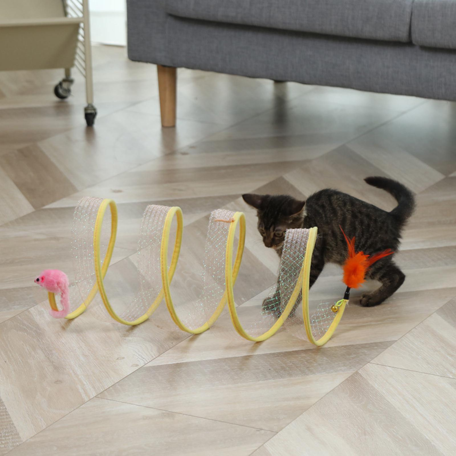 Cat Tunnel Tube Collapsible Pet Interactive Toy for Puppy Supplies