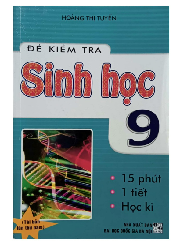 Sách - Đề kiểm tra sinh học 9
