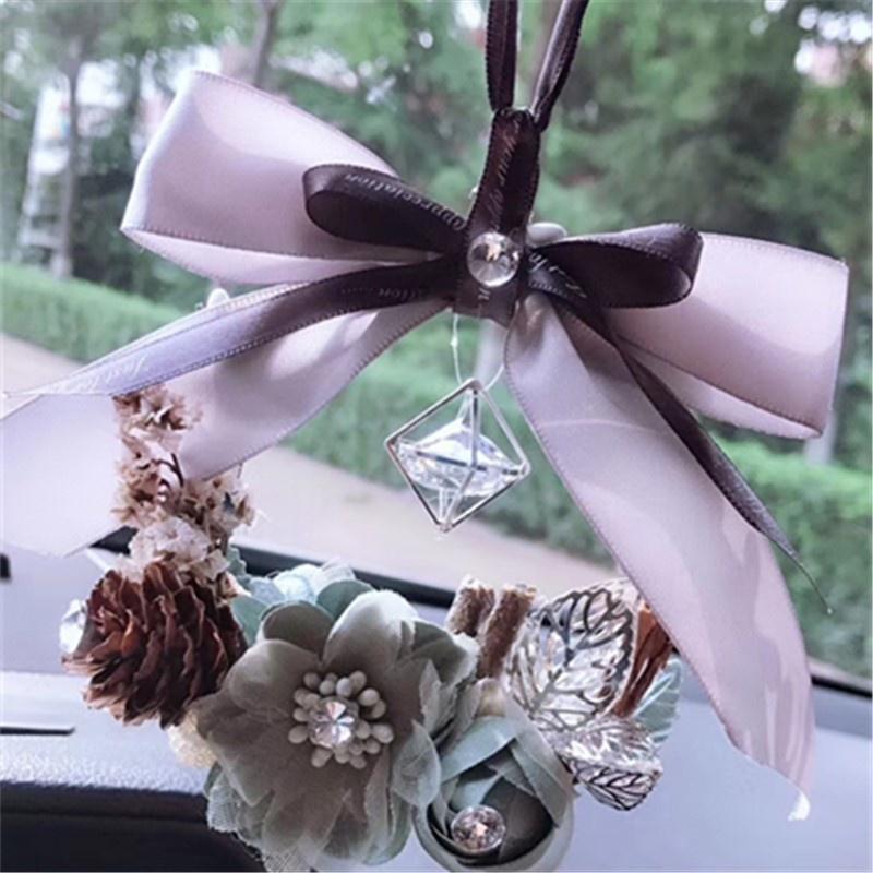 Dây Treo Trang Trí Nội Thất Xe Hơi Hình Hoa Sáng Tạo