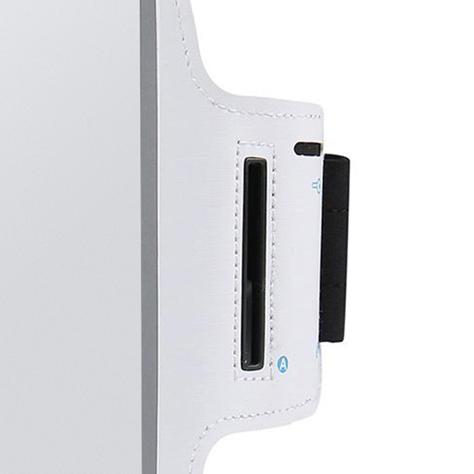 Running Cell Phone Armband white