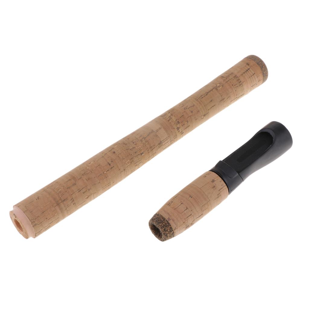 Fishing Rod Cork Handle Kit DIY Spinning Rod Building Reel Seat Replacement