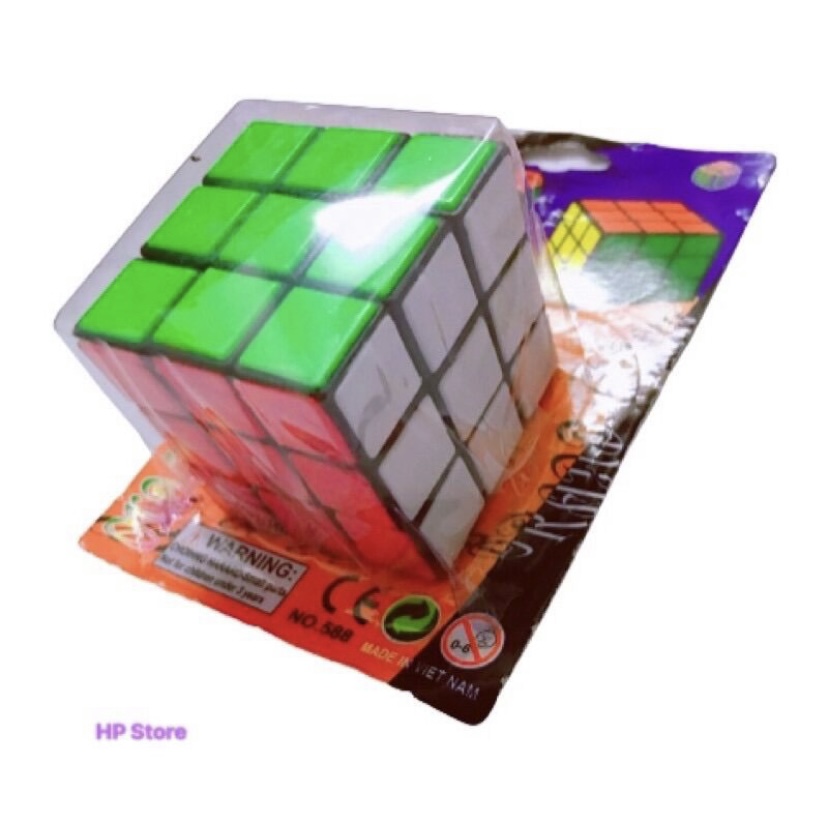 ️ Khối Rubic Vuông Ma Thuật Giúp Luyện Tư Duy Nhiều Màu Nhựa ABS Đồ Chơi Trẻ Em Bé Trai, Gái