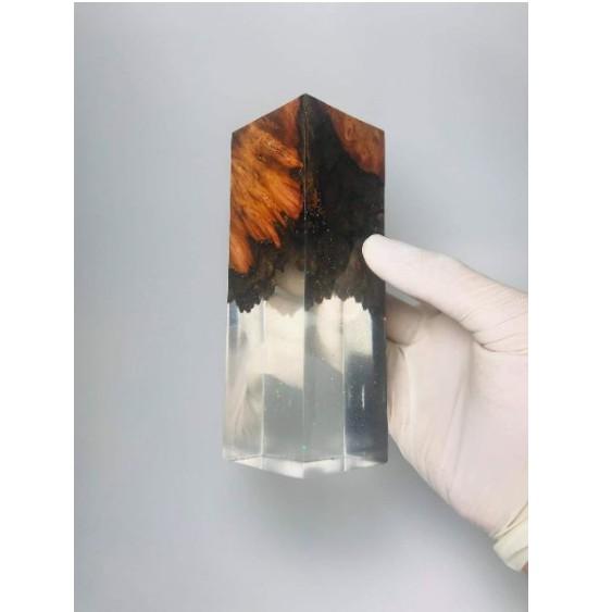 Keo Epoxy Resin Trong Suốt Đổ Khối Lớn 1kg - Trường Thịnh Sa·