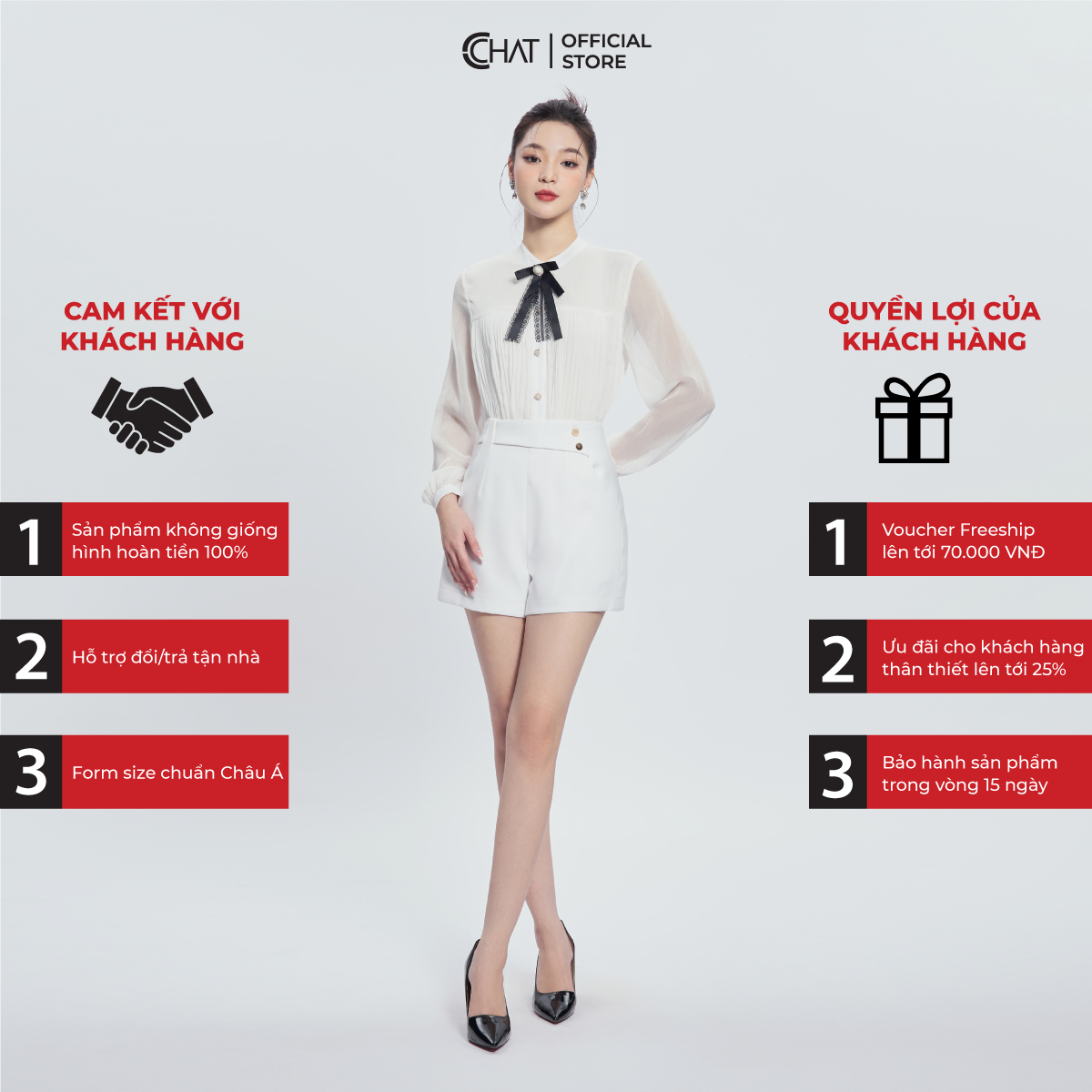 Quần Đùi Nữ  Vạt Chéo Cạp Trước Chất Tuytsi Cao Cấp 13ONS2016AT