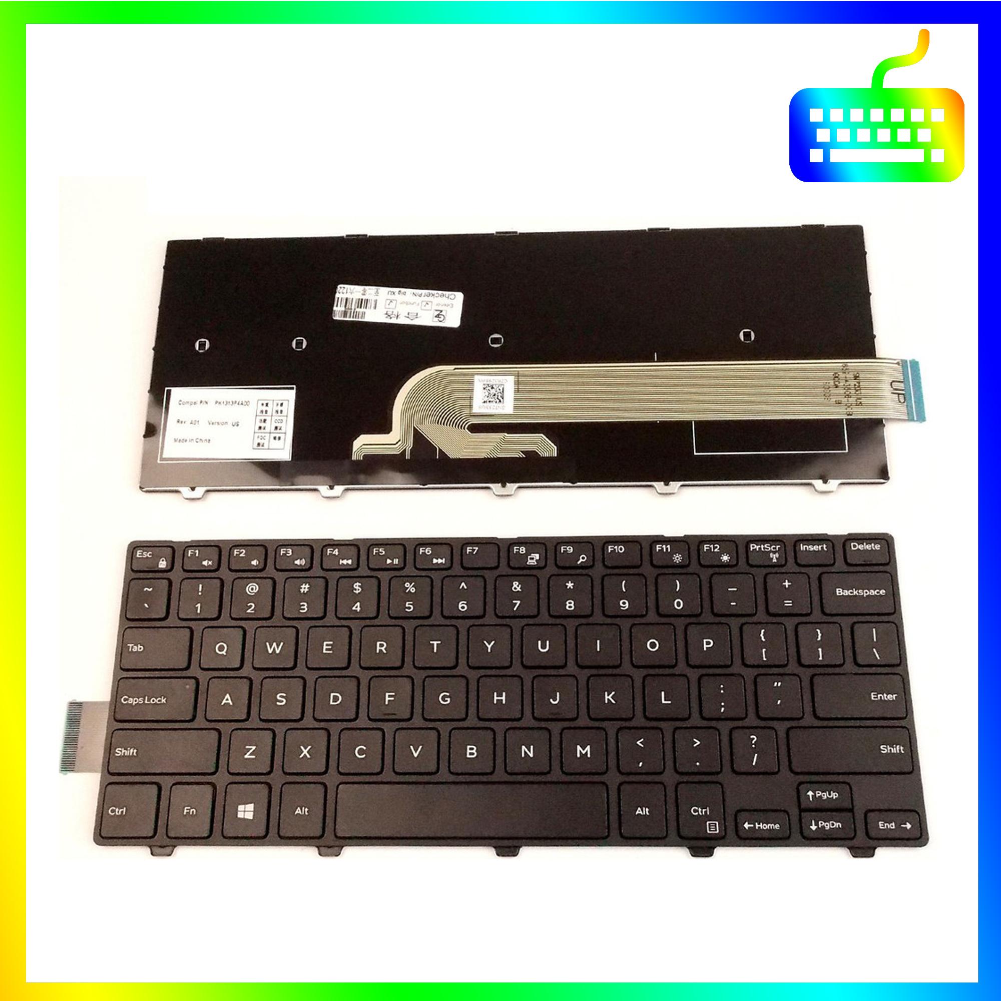 Bàn phím dành cho laptop Dell Latitude 3470 3460 3450 Có Led - Phím Zin - Hàng Chính Hãng