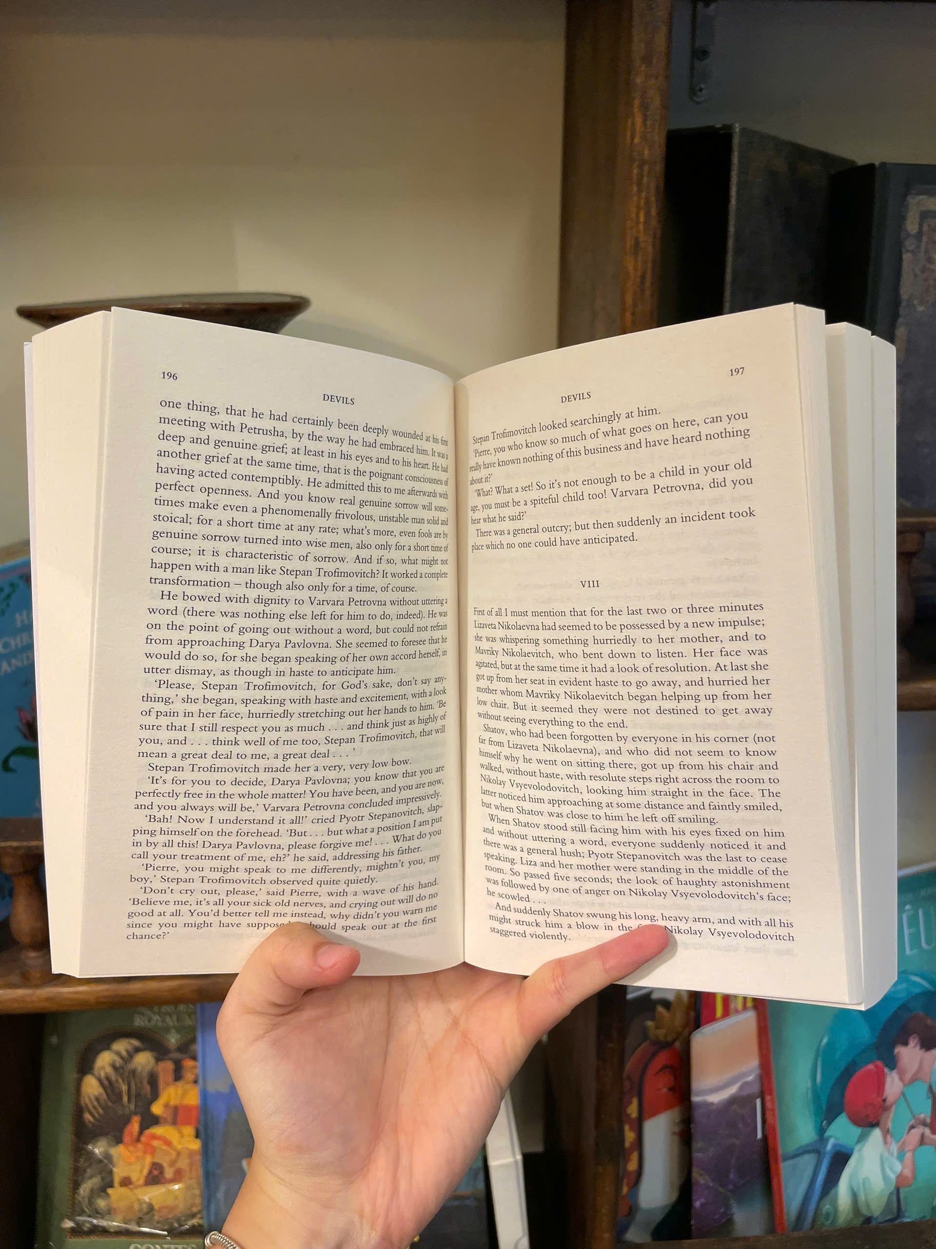 Sách - Devils: A Novel by Fyodor Dostoevsky | Classics Fiction / Russian Literature