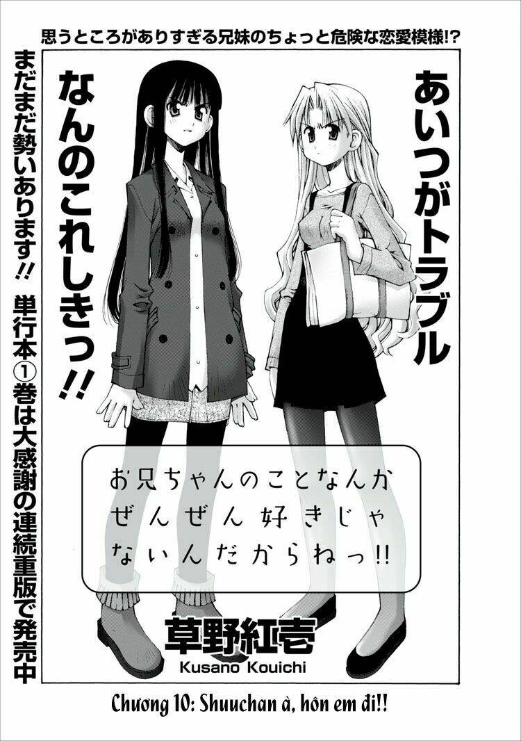 oniichan no koto nanka zenzen suki ja nai n da kara ne!! chapter 10 6
