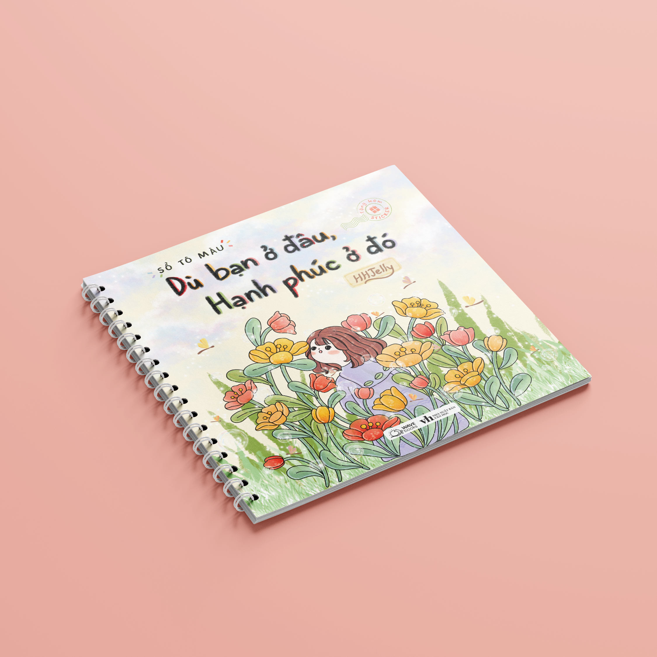 Sổ Tô Màu – Dù Bạn Ở Đâu, Hạnh Phúc Ở Đó