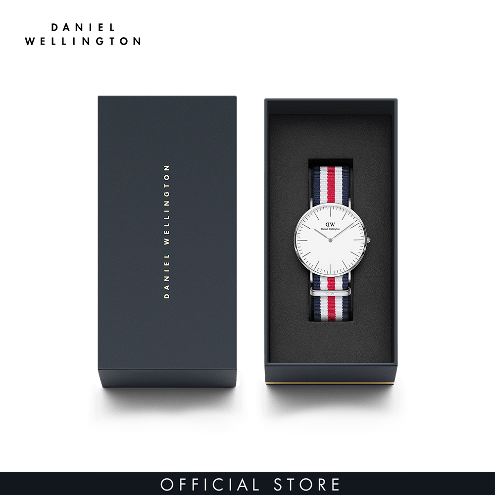 Đồng hồ Nam Daniel Wellington dây vải nato - Classic Canterbury 40mm DW00100016