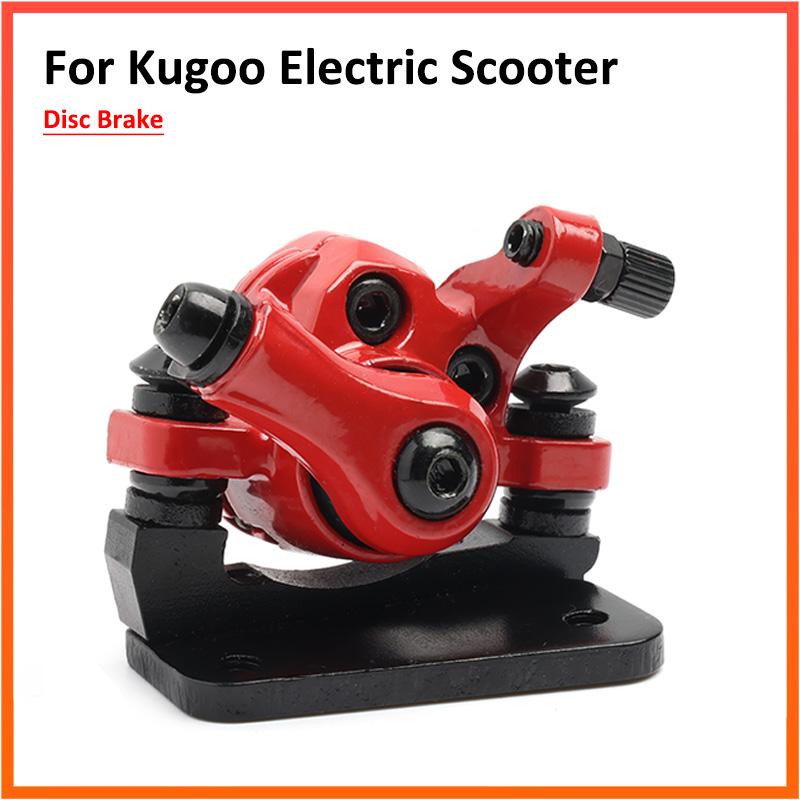Phanh đĩa cơ học cho Kugoo M4 Sổ xe điện phía trước và Đĩa phía sau Rôto bên phải bao gồm miếng phanh Color: Brake adapter