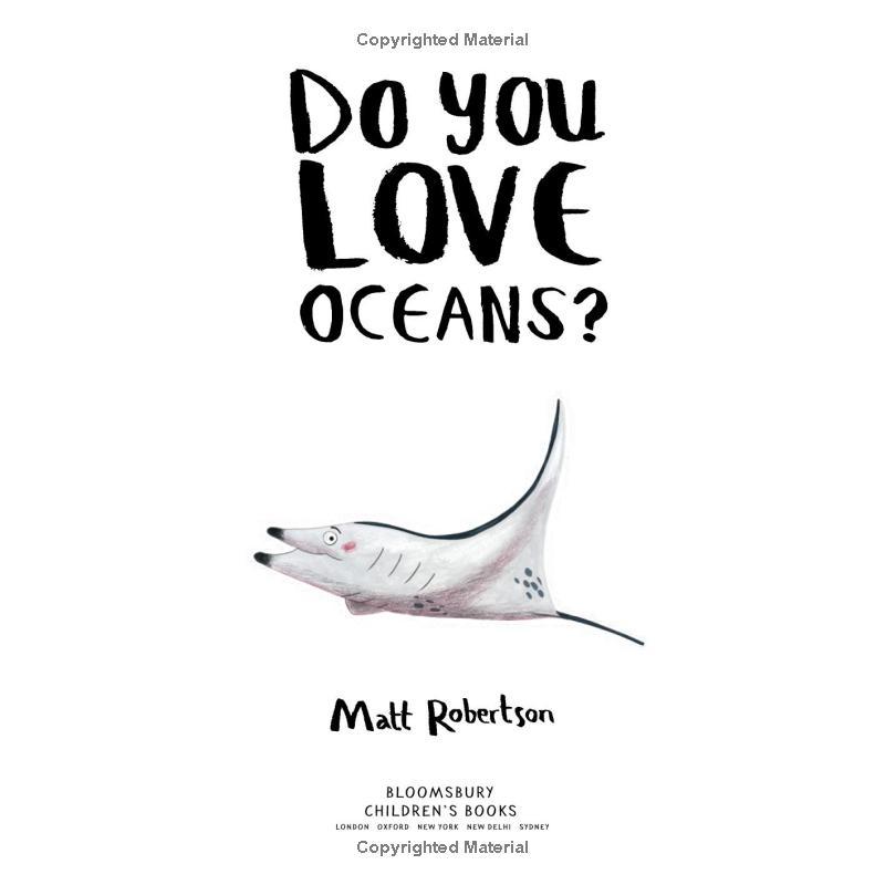 Sách ngoại văn: Do You Love Oceans?