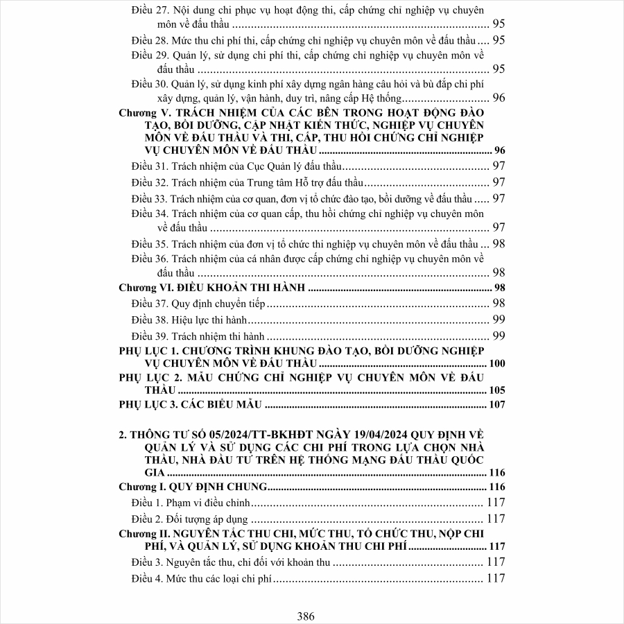 Sách Luật Đấu Thầu 2023 và Các Văn Bản Liên Quan Đến Lĩnh Vực Đấu Thầu - V2379N