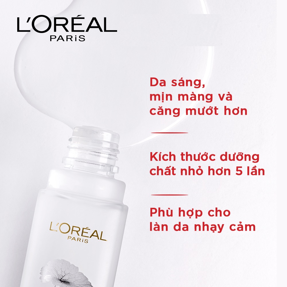 Bộ sản phẩm làm sạch và dưỡng da căng mướt L'Oreal Paris