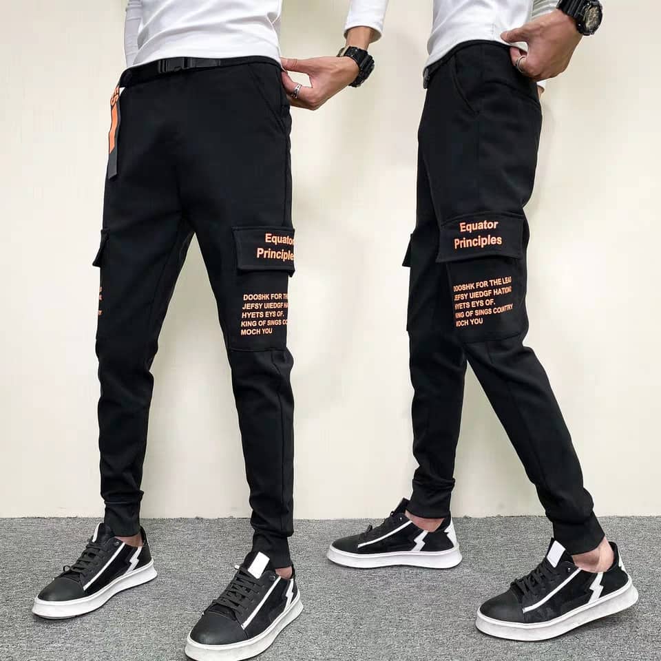 Quần jogger túi hộp