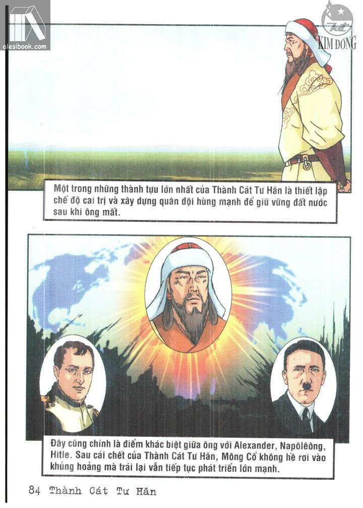 thành cát tư hãn chapter 85 2