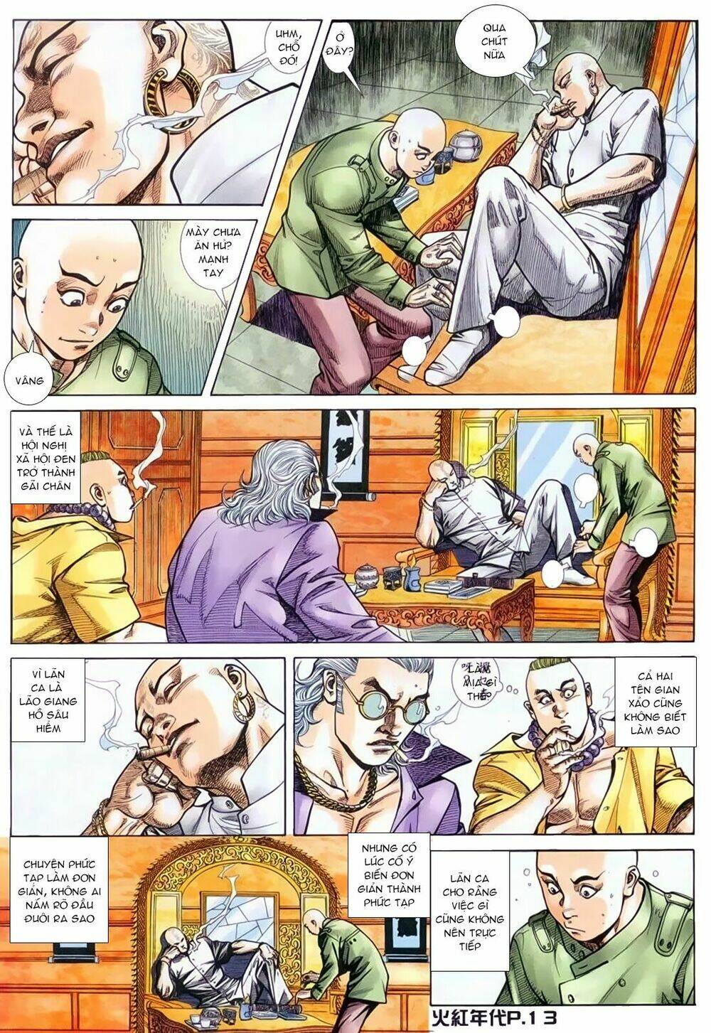 hỏa hồng niên đại hắc cốt đường chapter 145 10