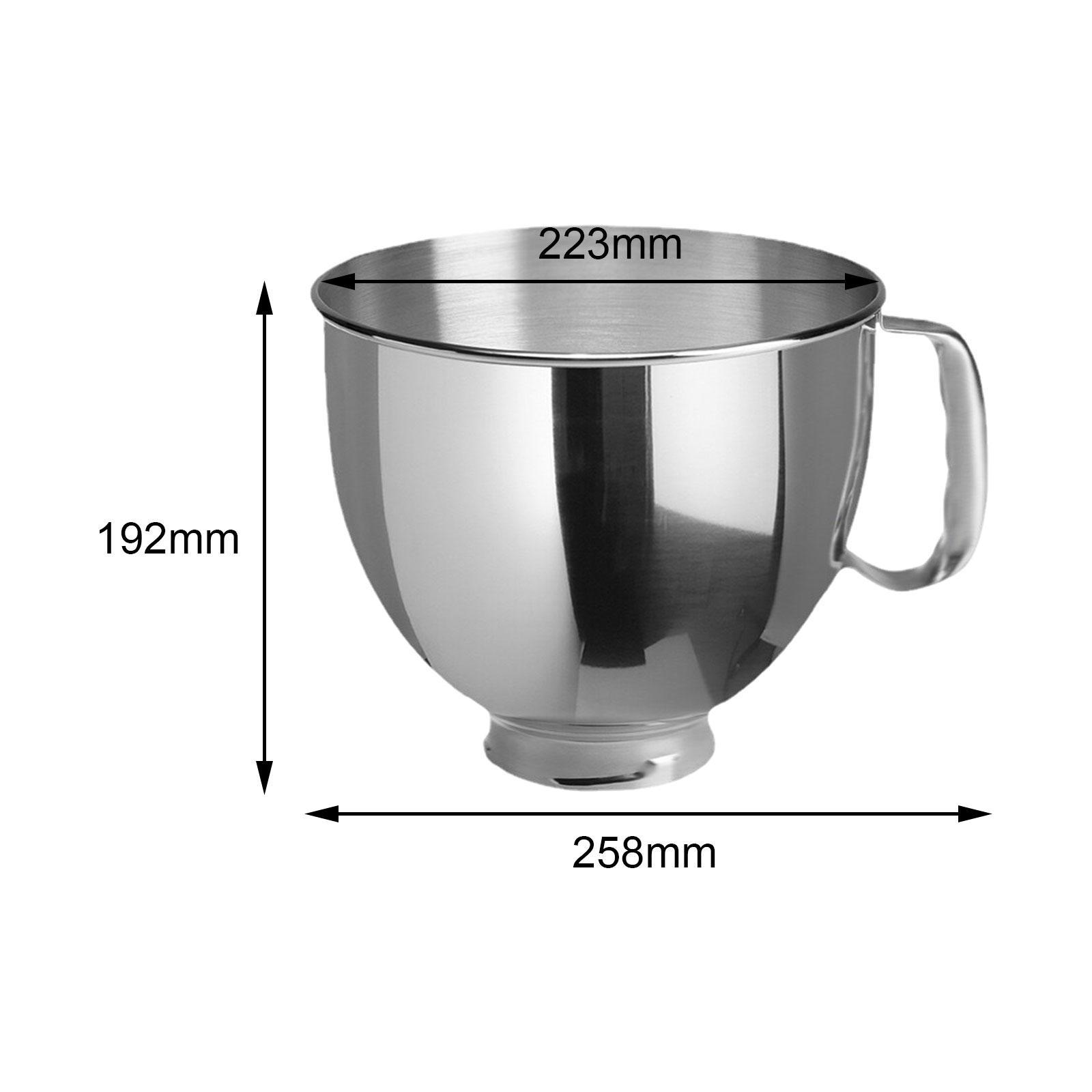 Stainless Steel Bowl Flour Whisk Kitchen Mixing Bowl for Cookies Cake Pastry