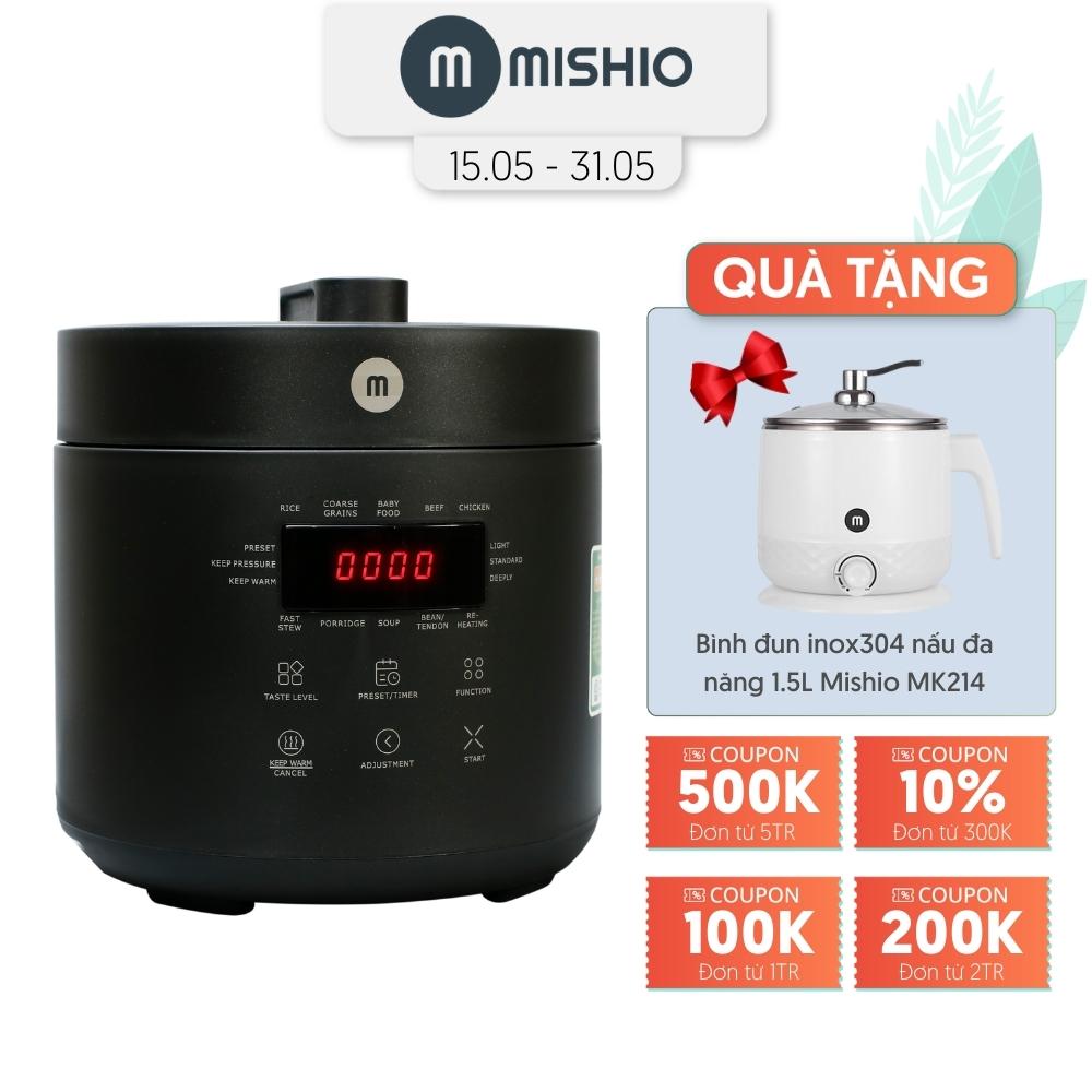 Nồi áp suất Mishio MK303 2.5L - Hàng chính hãng