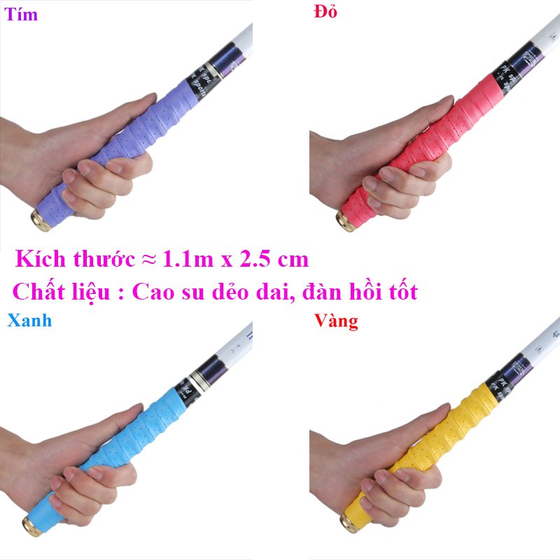 Dây quấn cán vợt cầu lông, tennis PK