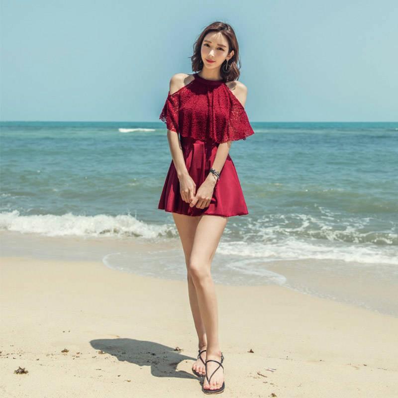 Bộ tắm biển liền thân, bộ bikini hàng cao cấp che khuyết điểm cơ thể tốt
