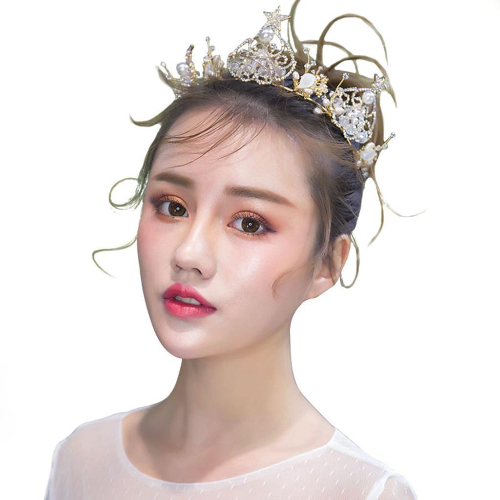 Rhinestone Tiara Crown Exquisite Headband Wedding Bridal Birthday Tiaras
