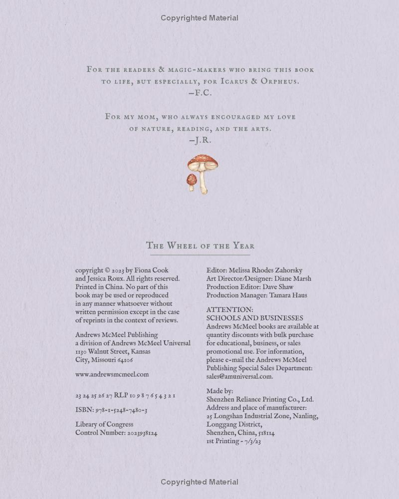 Sách ngoại văn: The Wheel Of The Year - An Illustrated Guide To Nature's Rhythms