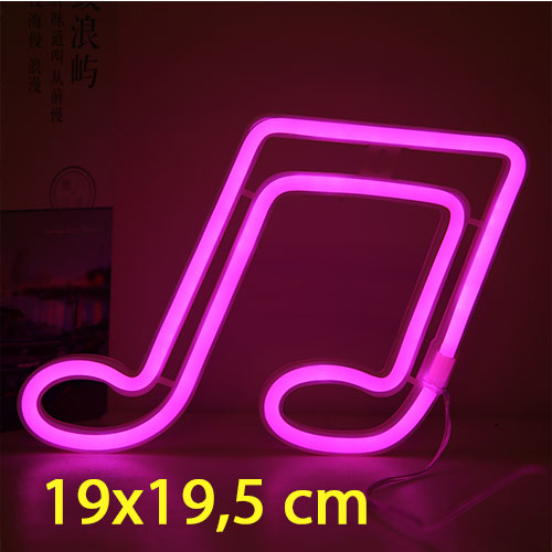 Đèn LED Neon trang trí phòng ngủ, quán dùng pin + USB