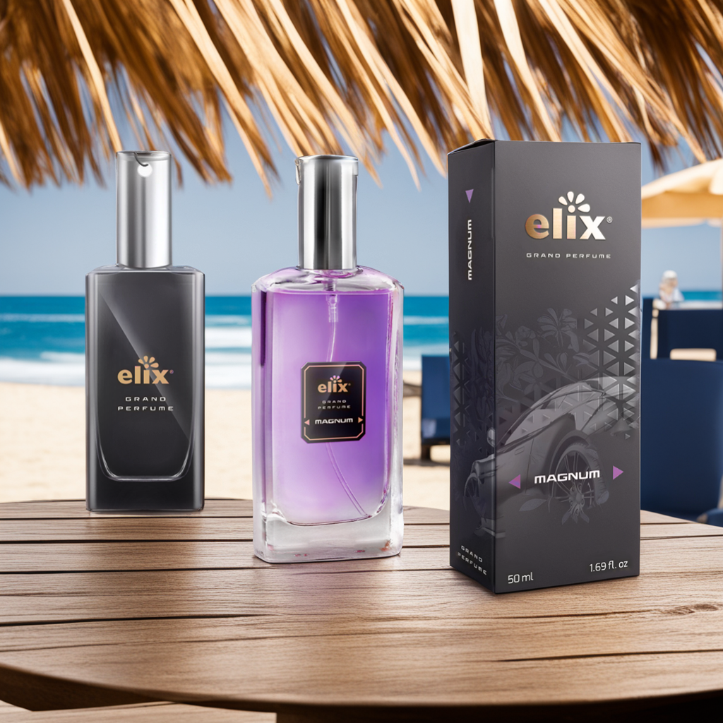 Nước hoa xịt ô tô Elix Grand Perfume Magnum 50ml  - Hương Sang Trọng, ngọt ngào - Hàng chính hãng nhập khẩu Ba Lan, mùi hương tự nhiên an toàn
