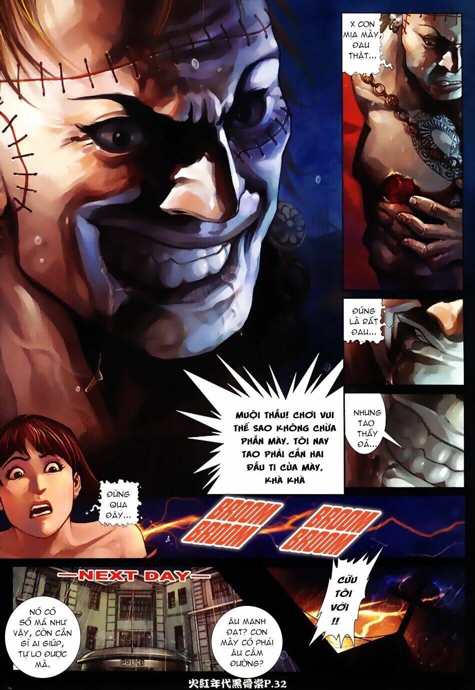 hỏa hồng niên đại hắc cốt đường chapter 12 16