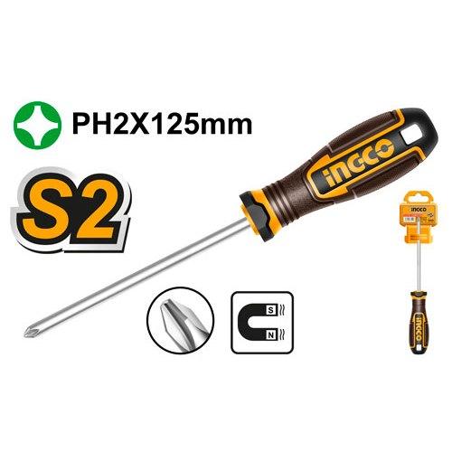 Tua vít bake PH2*125mm Ingco HSDPH2125 Tua vít bake PH2*150mm Ingco HSDPH2150
